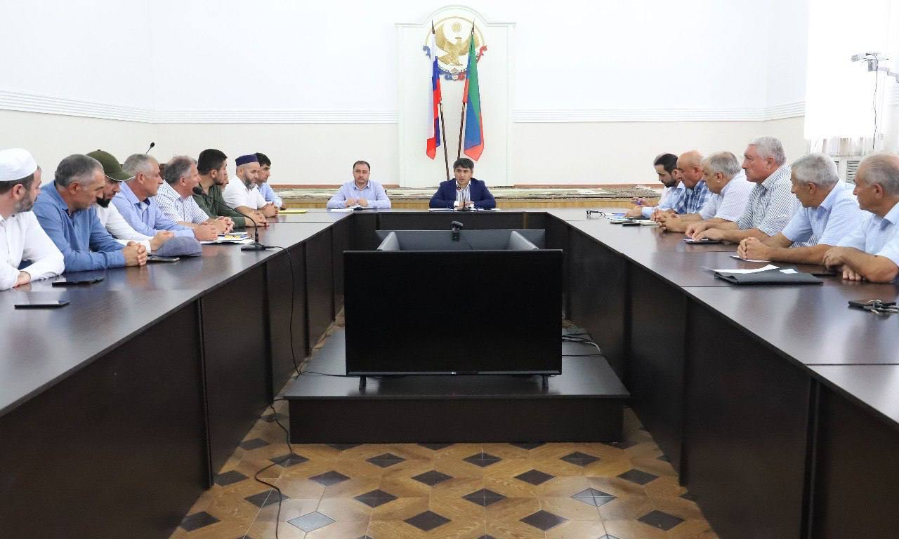 Антитеррористическую защищённость религиозных объектов обсудили власти Табасаранского района