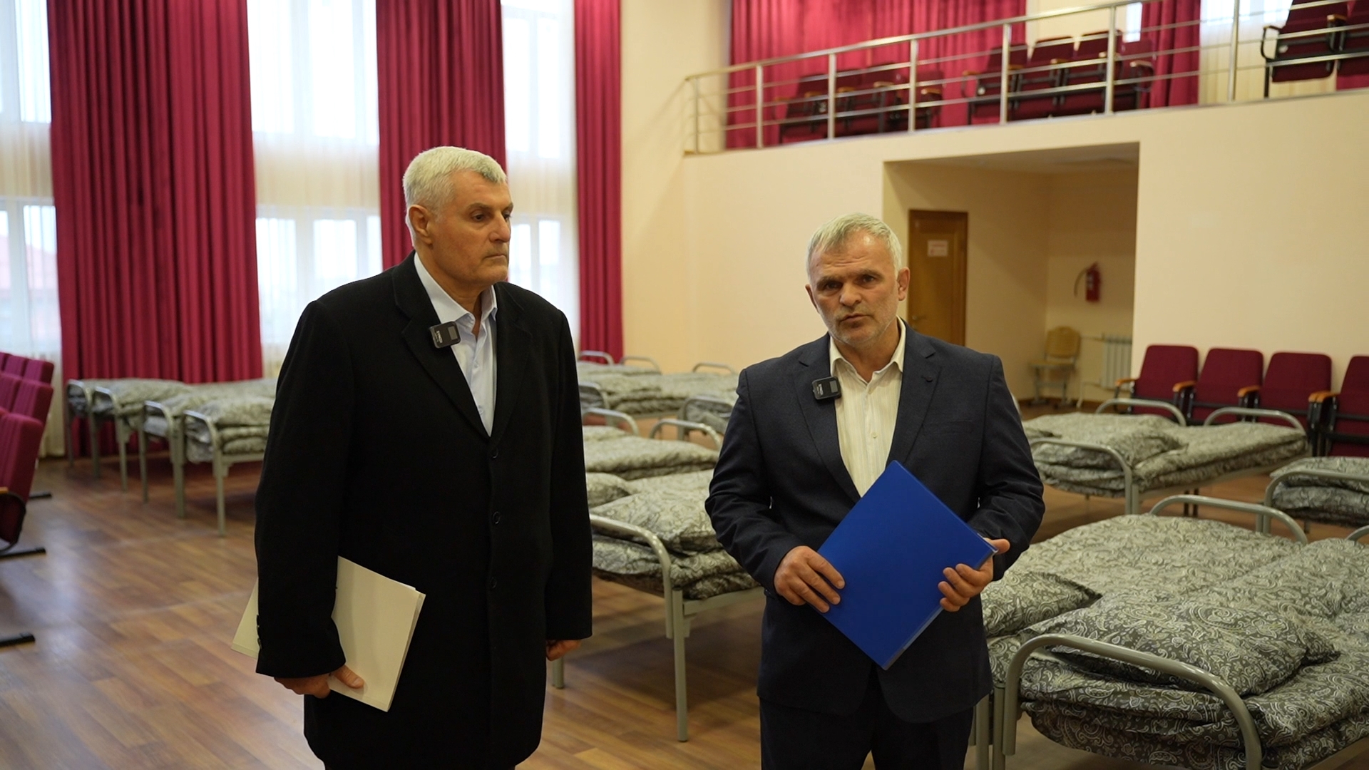 В Ленинаульской школе Казбековского района развернут приемный эвакуационный пункт