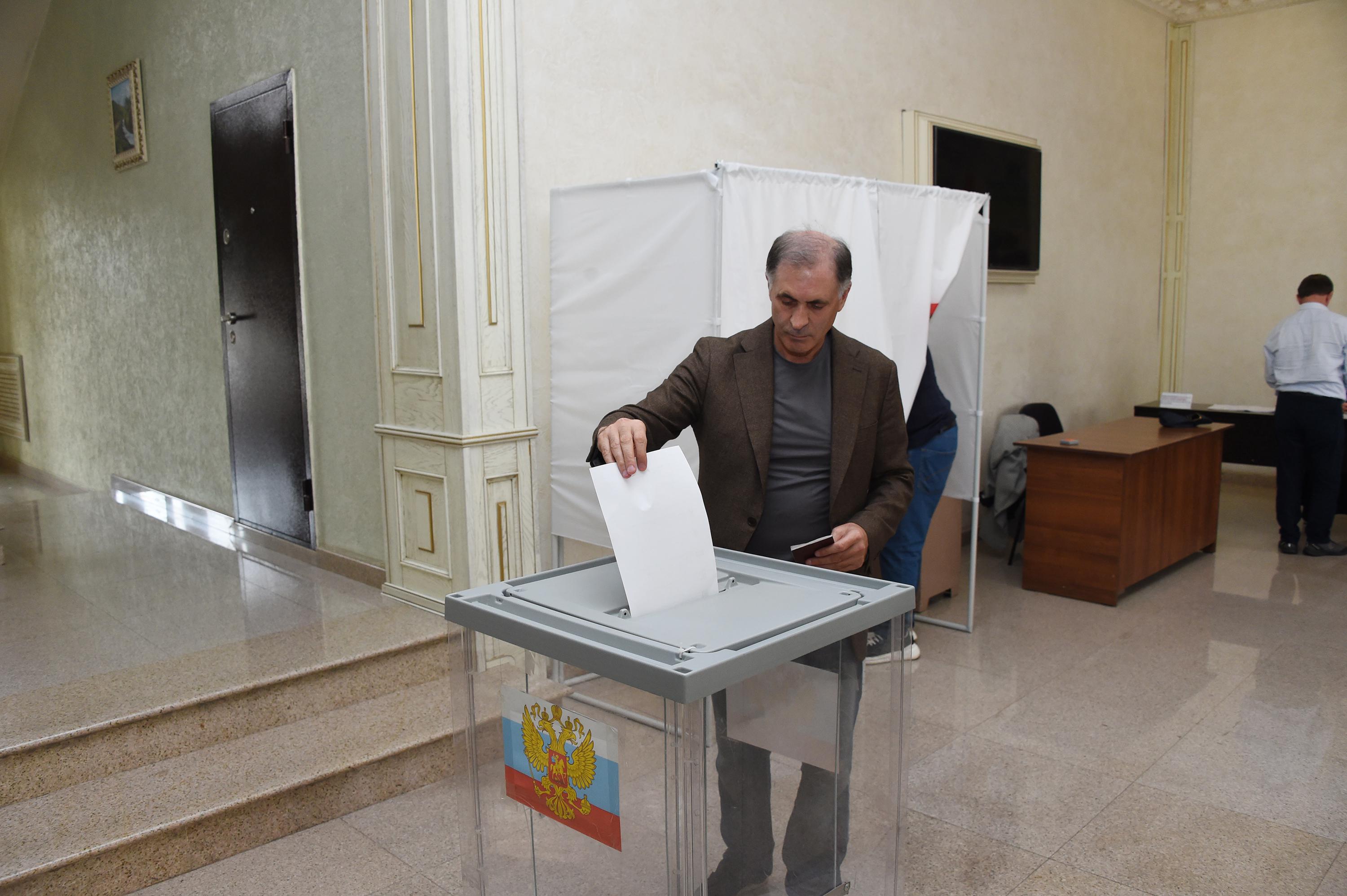 Камил Давдиев принял участие в выборах