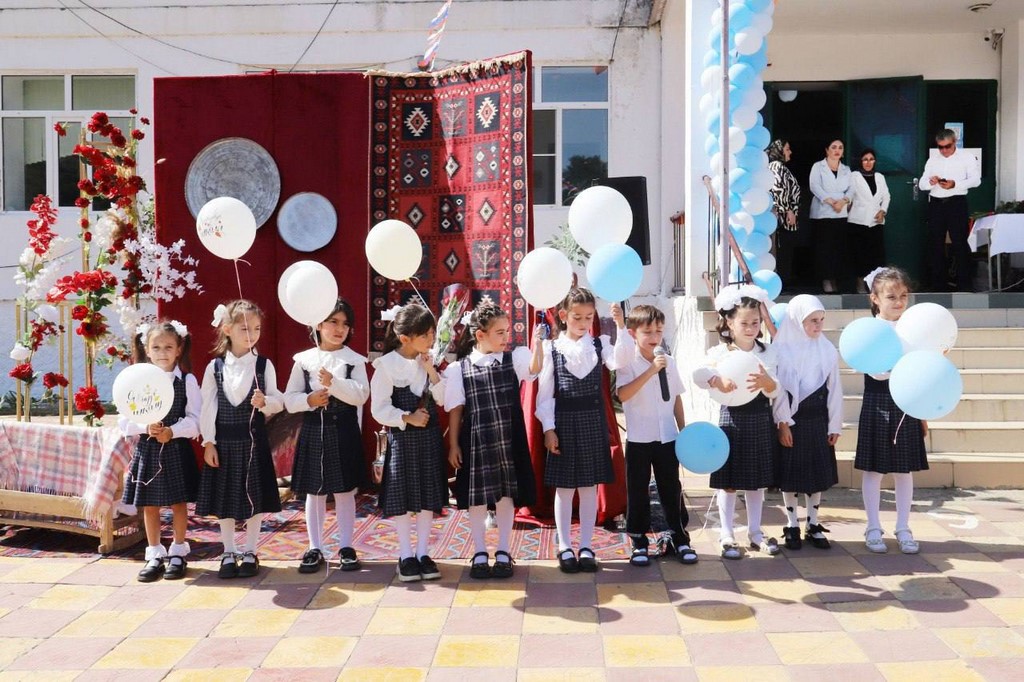 В Табасаранском районе прошли традиционные линейки ко Дню знаний