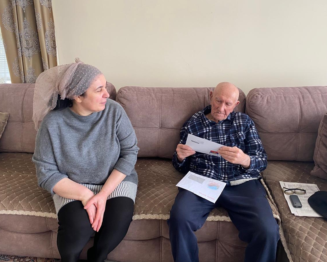 Владимир Путин поздравил с юбилеем ветерана труда из Дагестана Нияза Магомедова