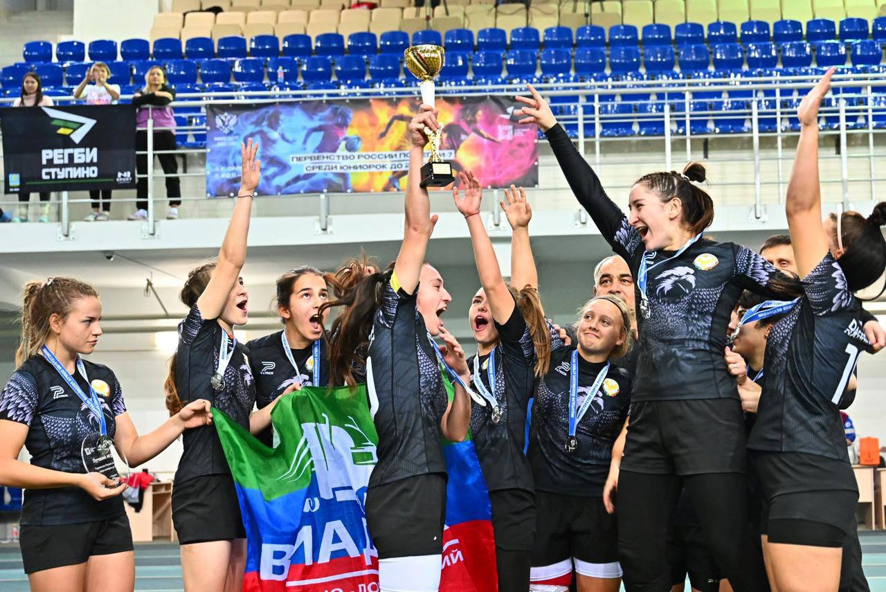 Женская сборная Дагестана по регби – призер Первенства России