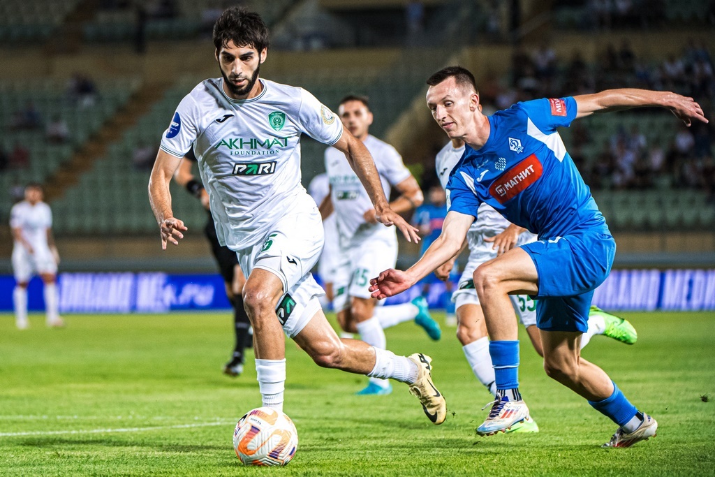 «Ахмат» и «Динамо» сыграли вничью в товарищеском матче