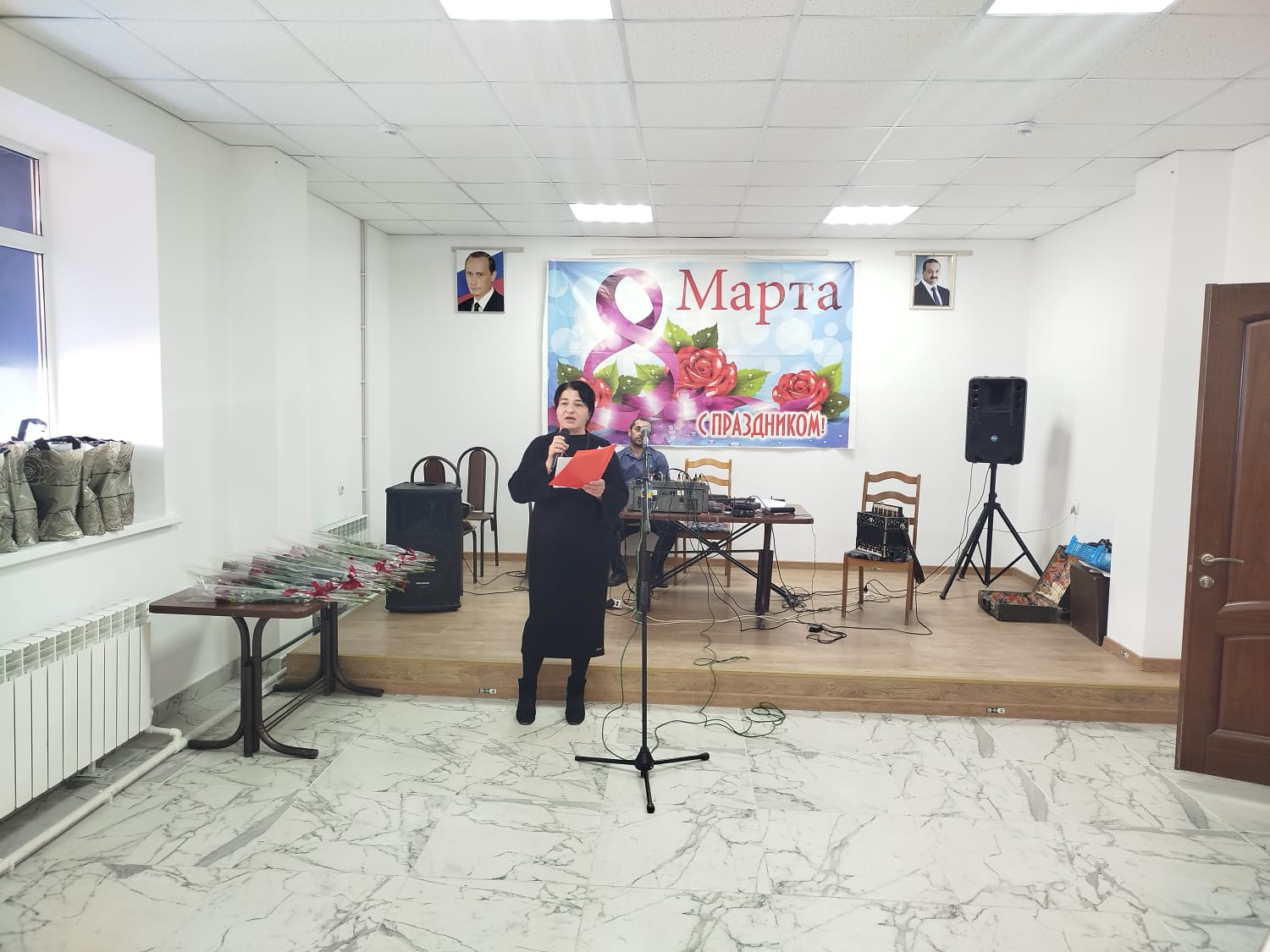 В Курахском районе торжественно отметили Международный женский день