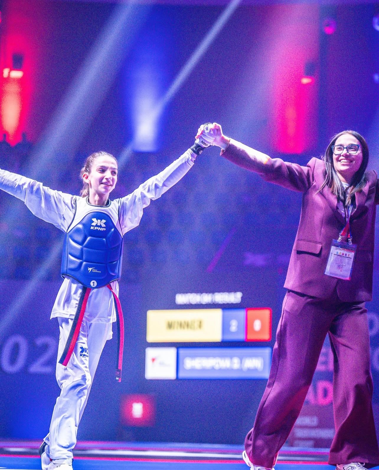 Тхэквондистка из Дагестана выиграла Первенство мира