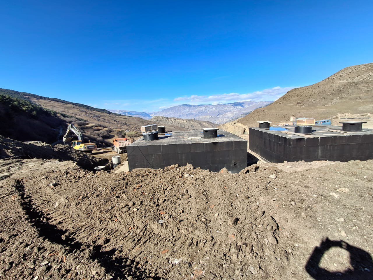 В Ахвахском районе новый объект водоснабжения готовится к сдаче