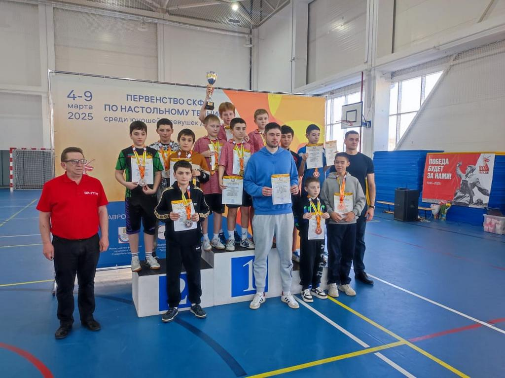 Дагестанские теннисисты – призеры Первенства СКФО