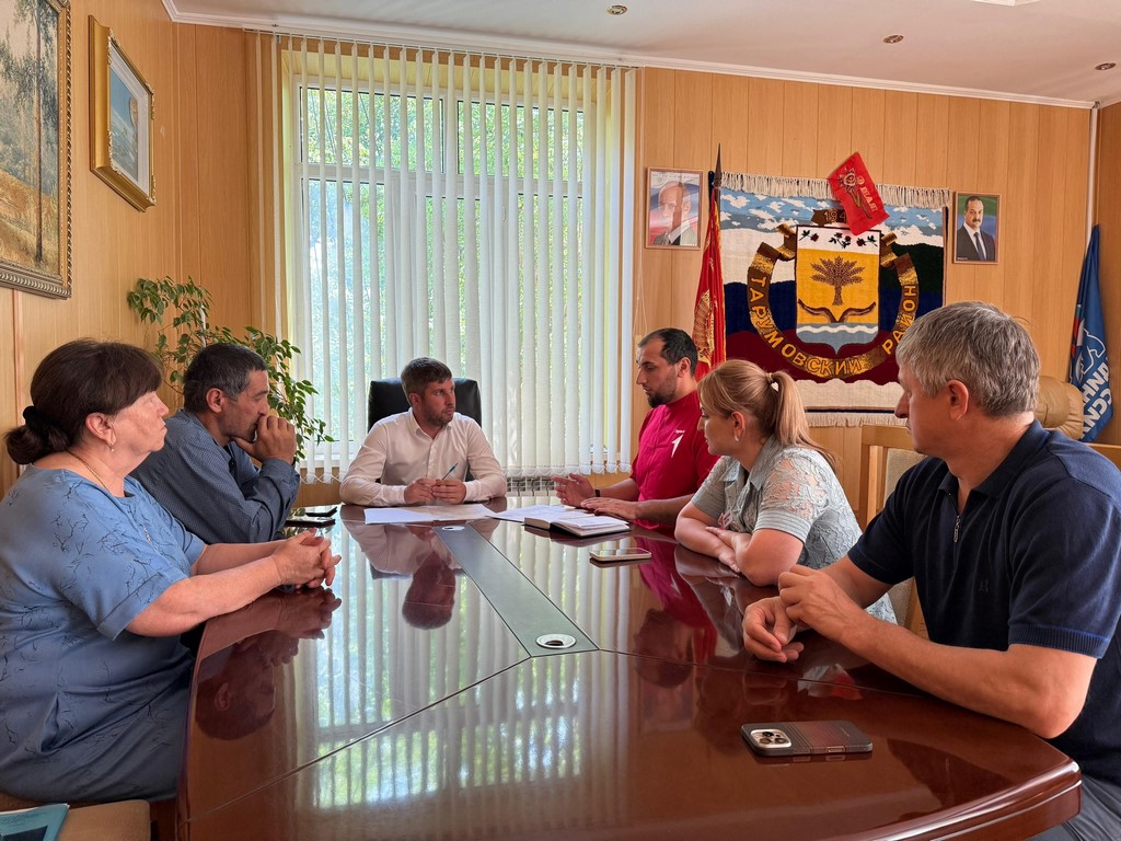 В социальных объектах Тарумовского района откроются первичные отделения Движения Первых