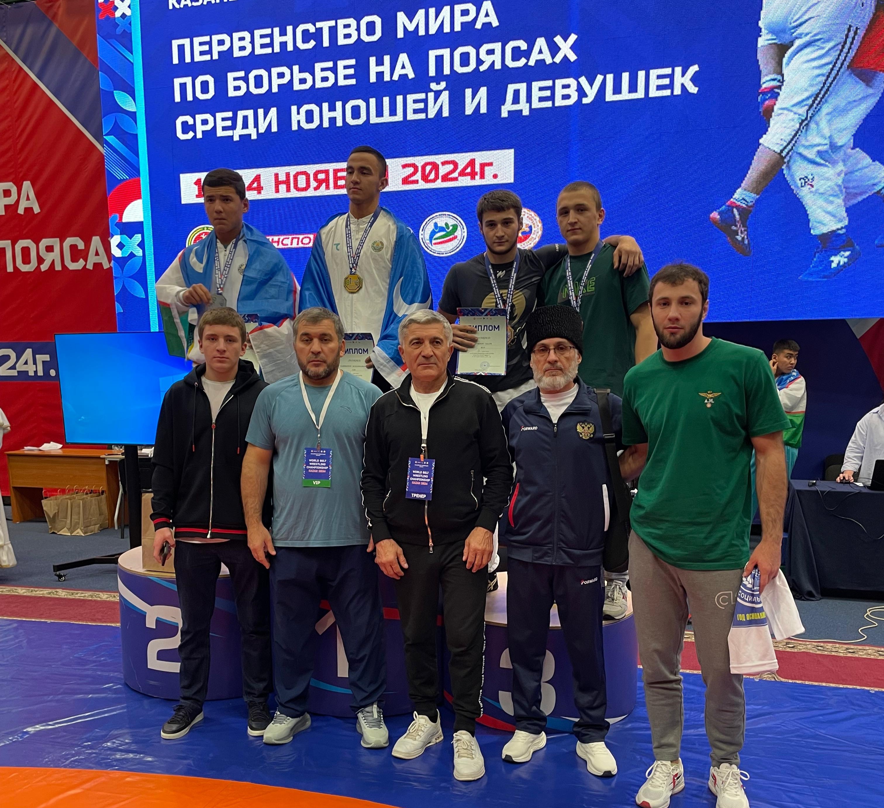 Борец на поясах Магомед Хабибов выиграл медаль на Первенстве мира