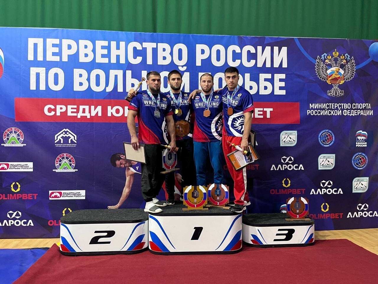 Дагестанские вольники – лучшие на молодежном чемпионате России