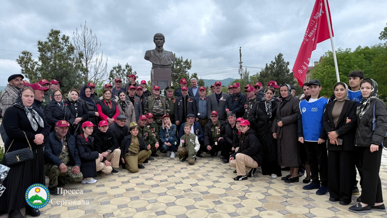 Участники автопробега к 80-летию Победы посетили Сергокалинский район