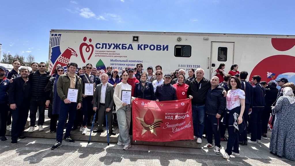 В Махачкале прошла благотворительная донорская акция «Всё для СВОих»