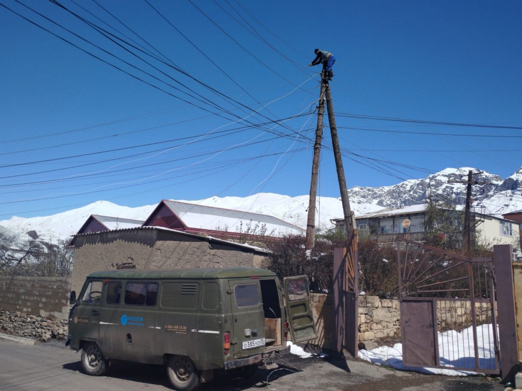 Курахский район восстанавливается после сильного снегопада