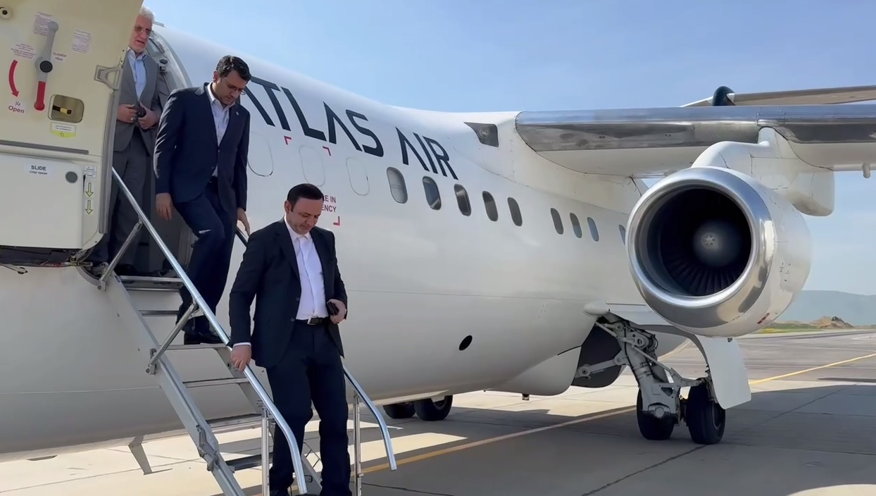 В Дагестане приземлился чартерный рейс с официальной делегацией из Тегерана