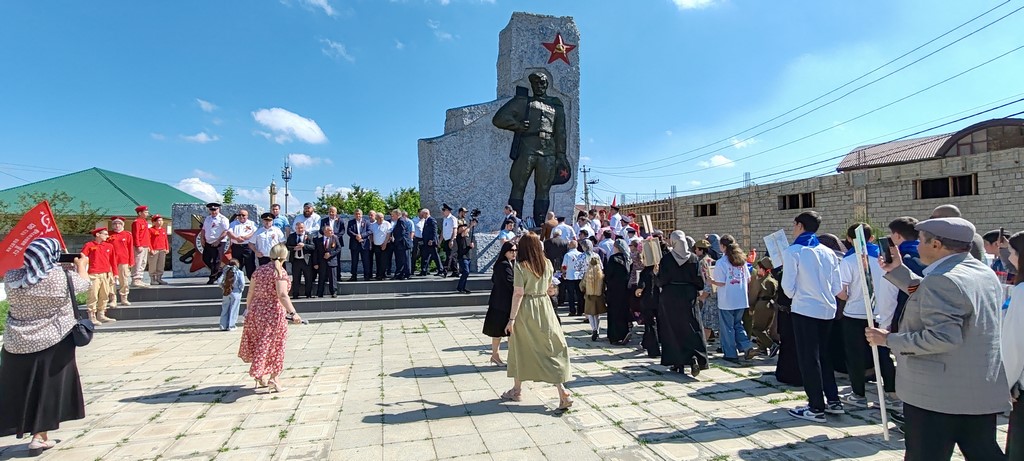 В Кумторкалинском районе прошли торжества, посвященные Дню Победы