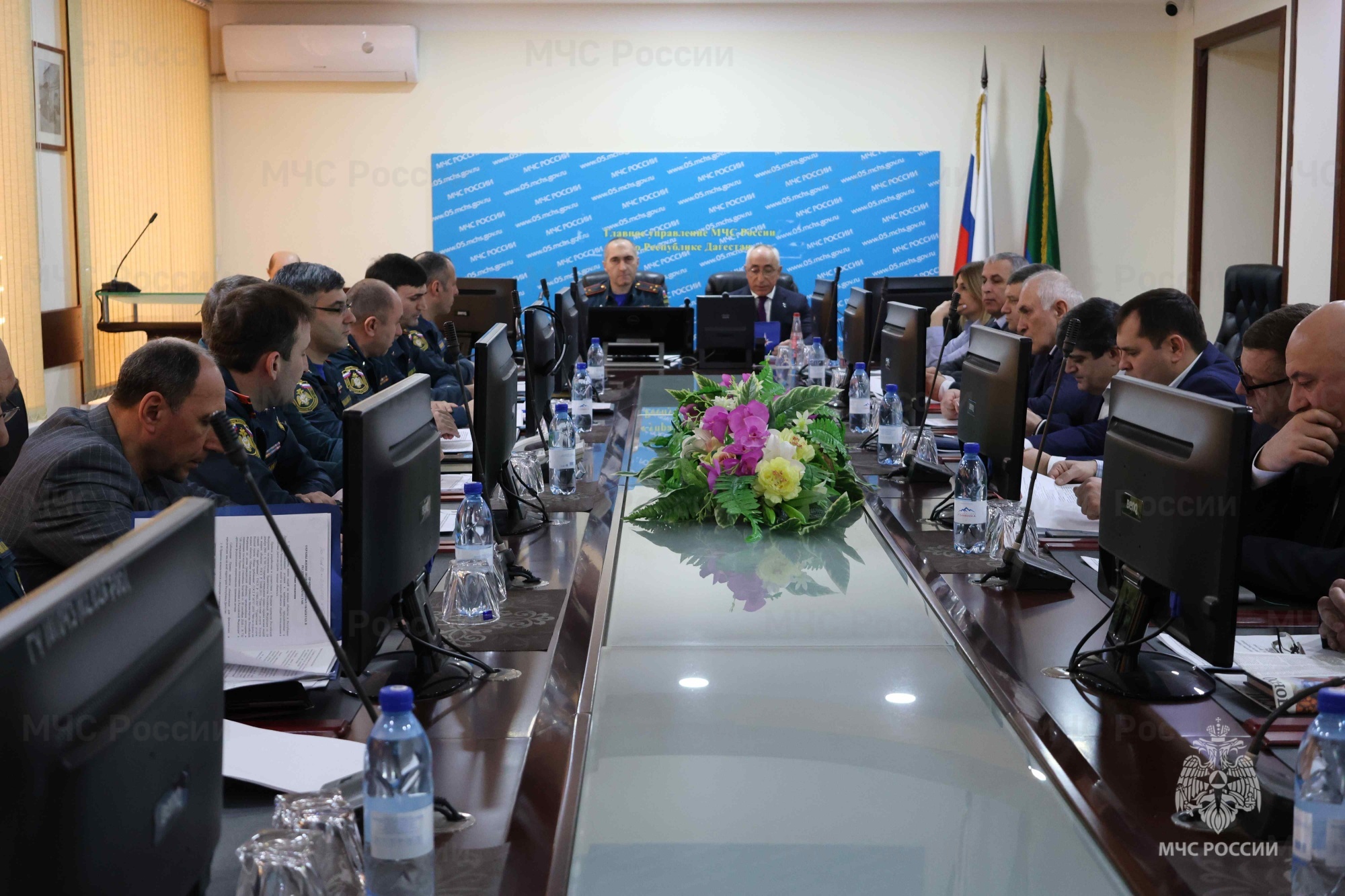 Расширенное заседание коллегии прошло в ГУ МЧС Дагестана