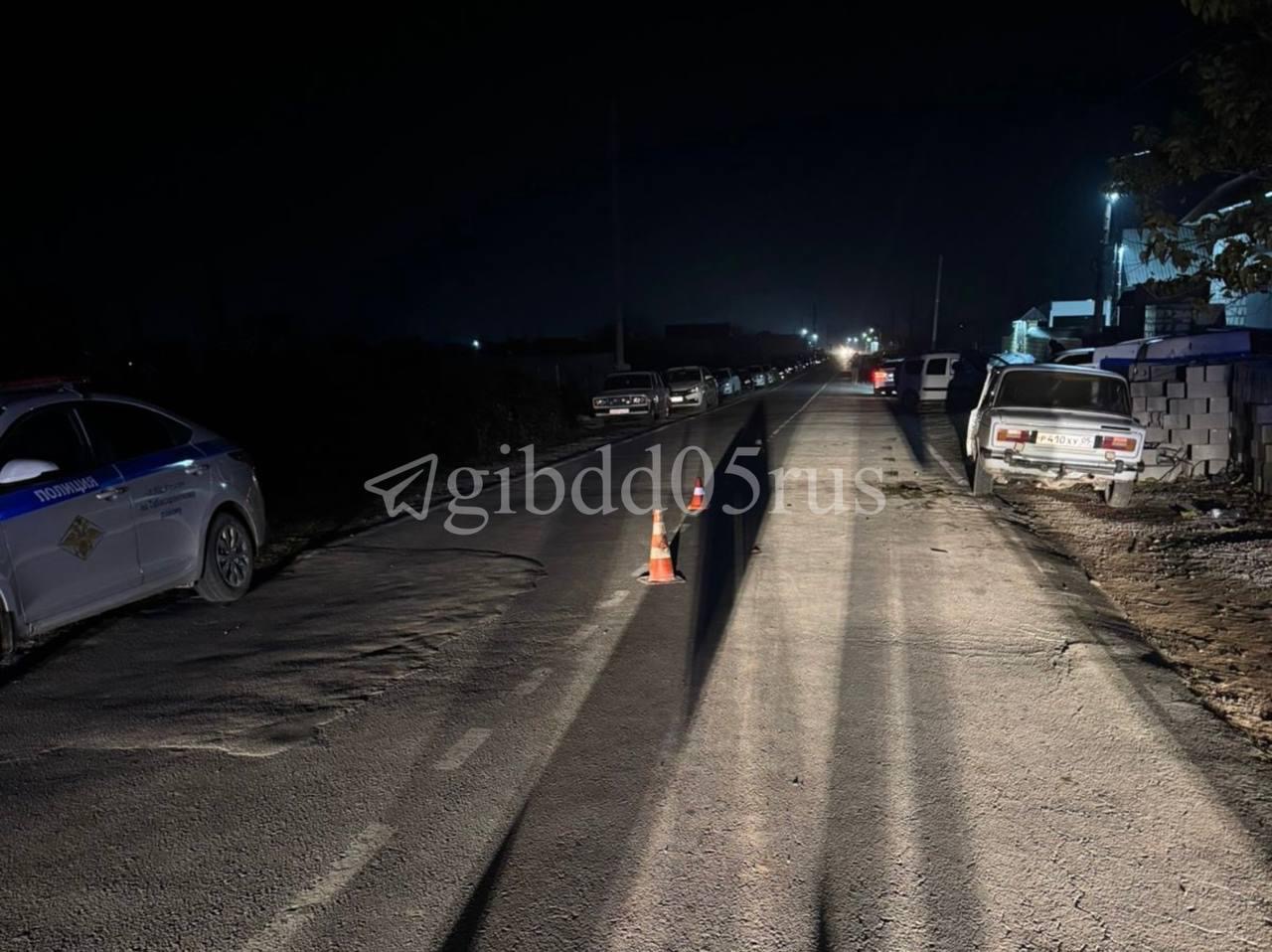 67-летний мужчина погиб в результате наезда в Дагестане