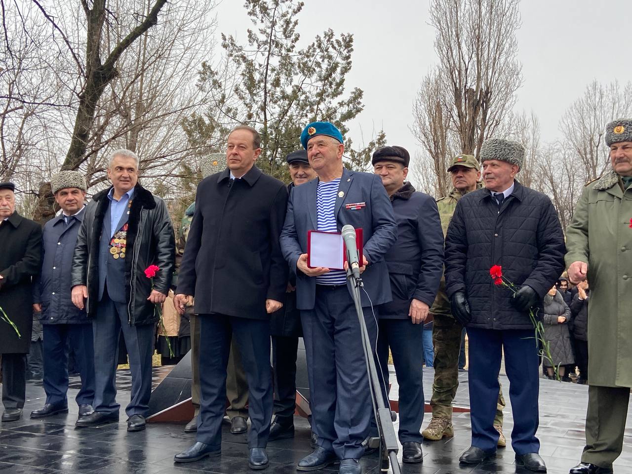 В Махачкале отметили 35-летие вывода советских войск с территории Афганистана