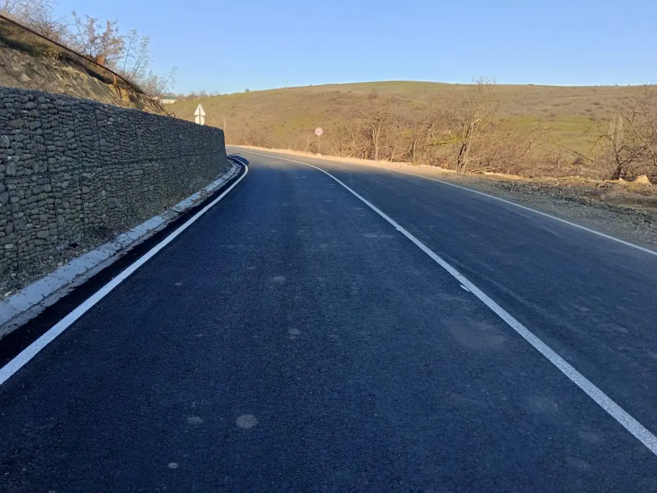 В Табасаранском районе Дагестана отремонтировали участок дороги, связывающий несколько сёл