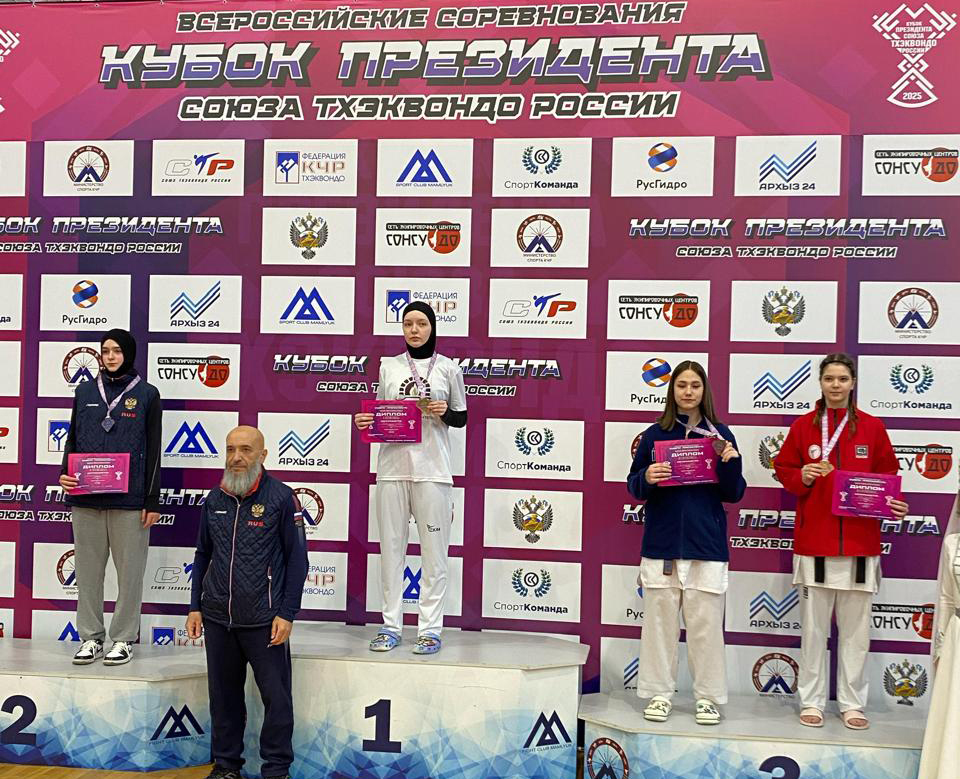Пятеро дагестанцев преуспели на старте Кубка Президента Союза тхэквондо России