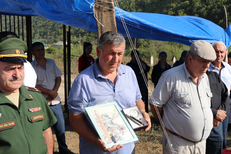 В Сулейман-Стальском районе Дагестана перезахоронили останки фронтовика ВОВ