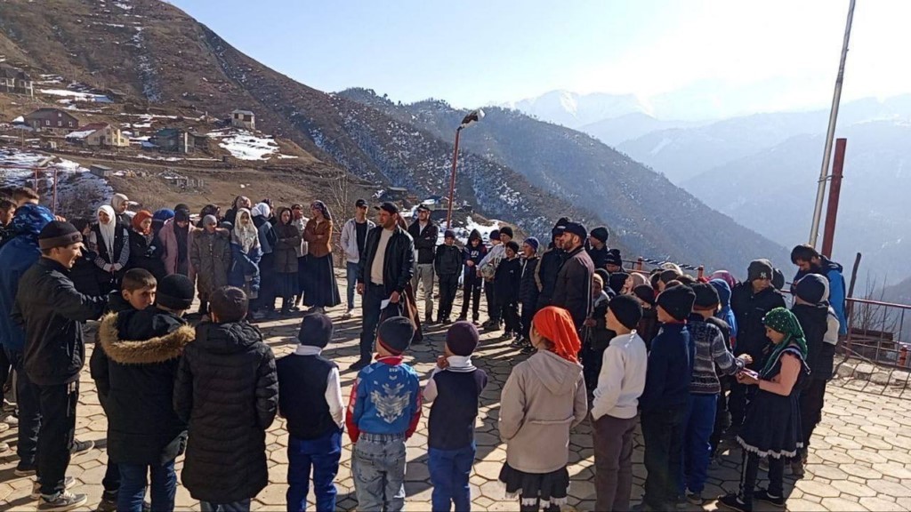 Даглесхоз организовал для школьников уроки по профилактике лесных пожаров