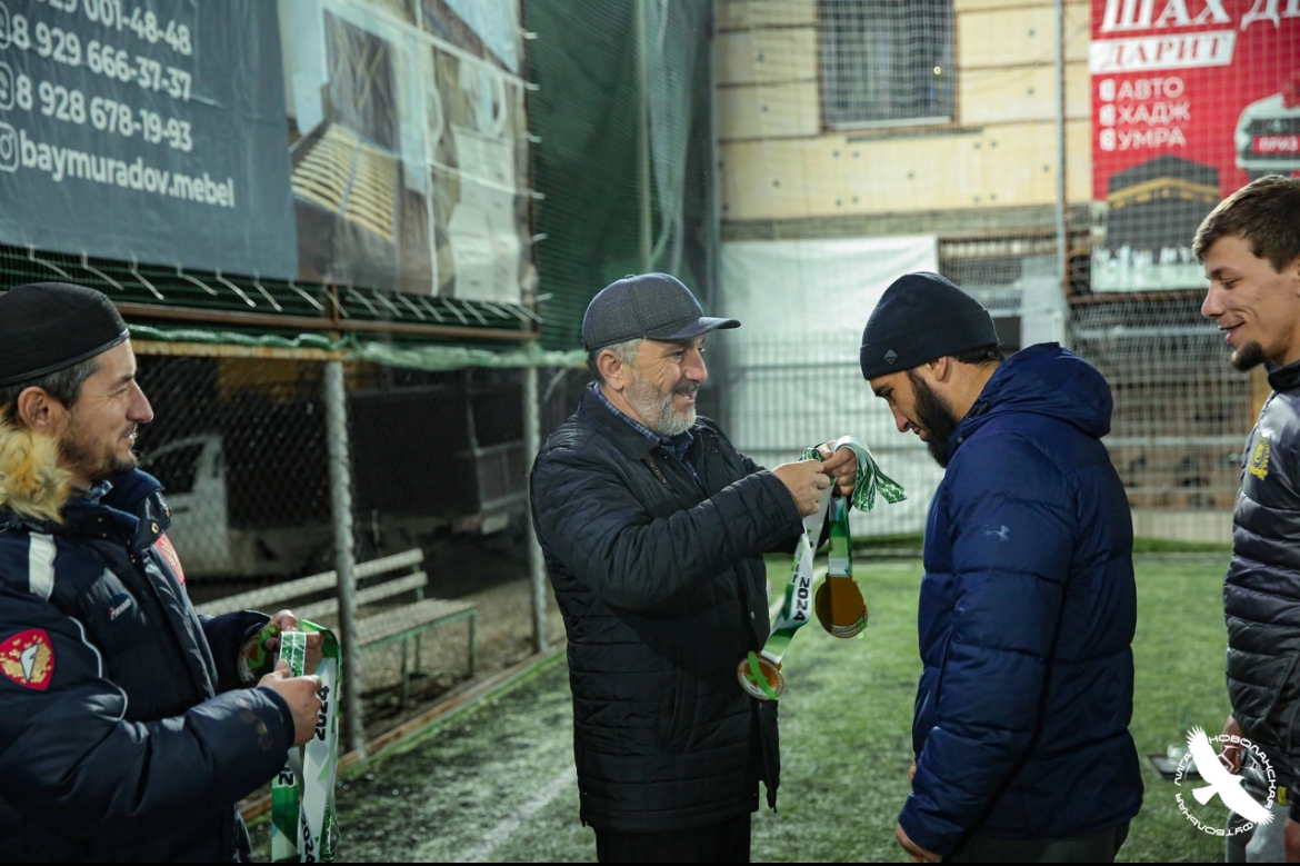 Команда «Новострой» одержала победу в Новолакской футбольной лиге