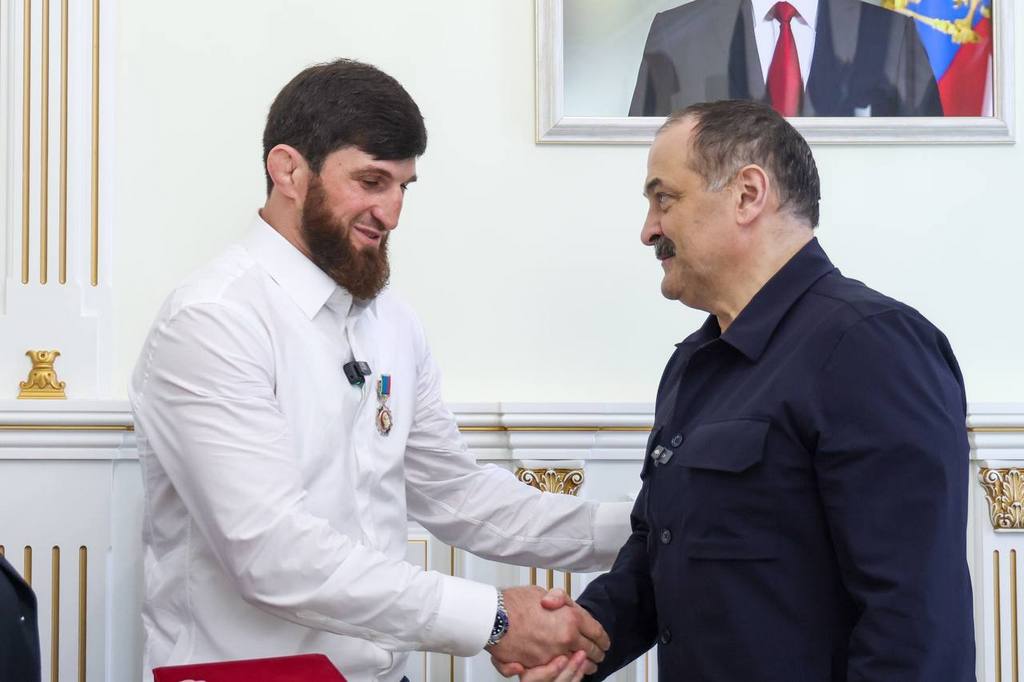 Магомед Анкалаев награжден орденом «За заслуги перед Республикой Дагестан»