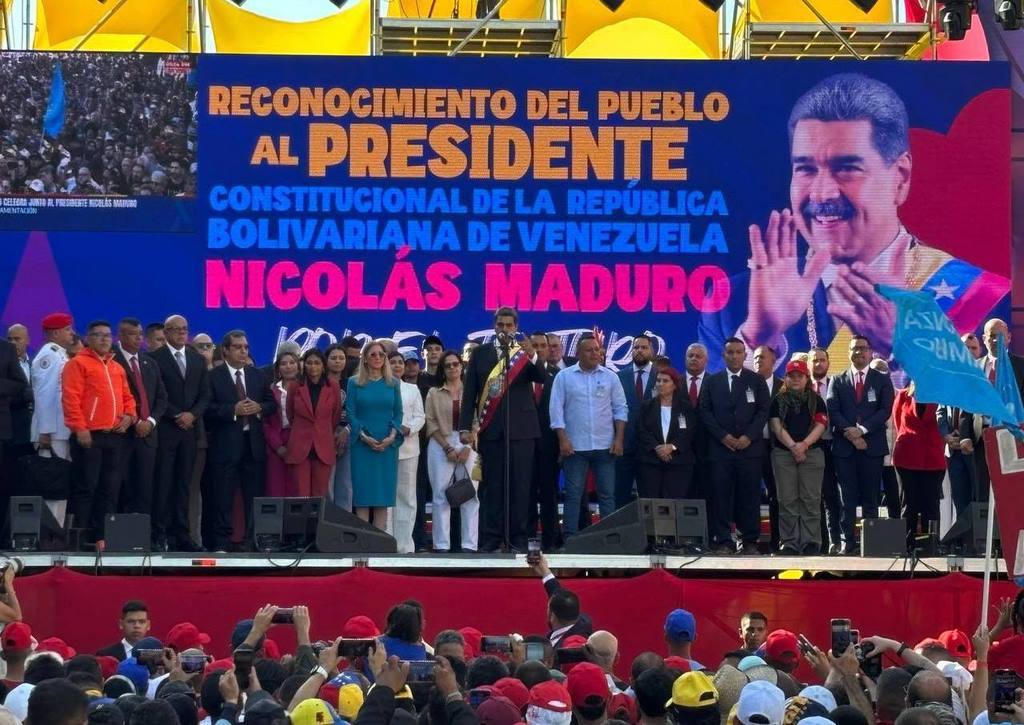 Лидер молодогвардейцев Дагестана принял участие в инаугурации Президента Венесуэлы Николаса Мадуро