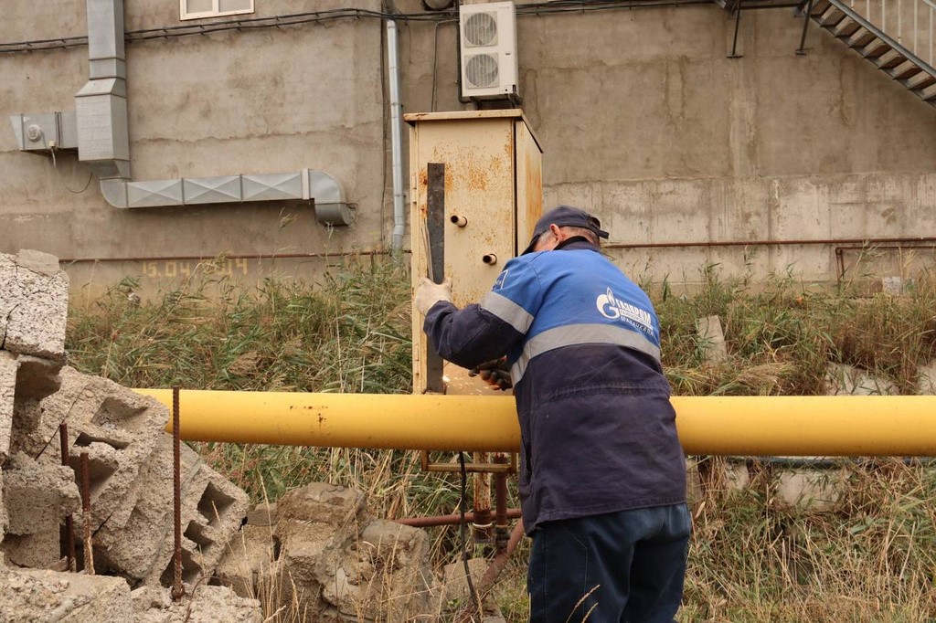 Газовики частично восстановили газоснабжение абонентов северной части Махачкалы после аварии