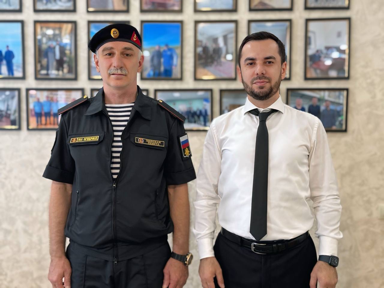 Глава Южно-Сухокумска встретился с участником СВО Ибрагимом Хизриевым