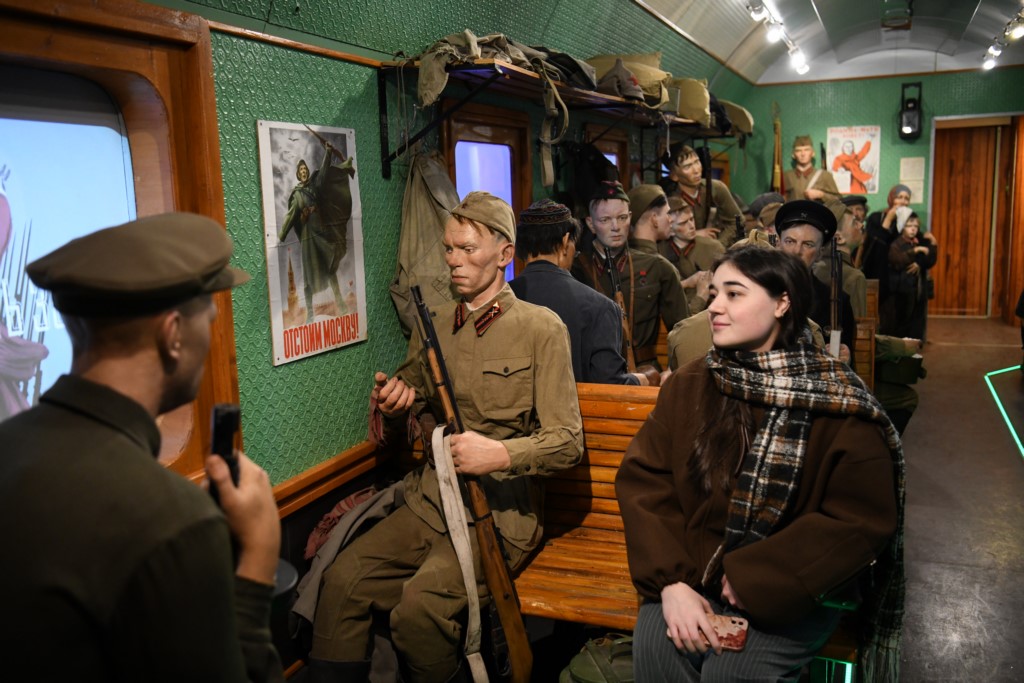 Передвижную выставку «Поезд Победы» посетили более 6 тысяч дагестанцев