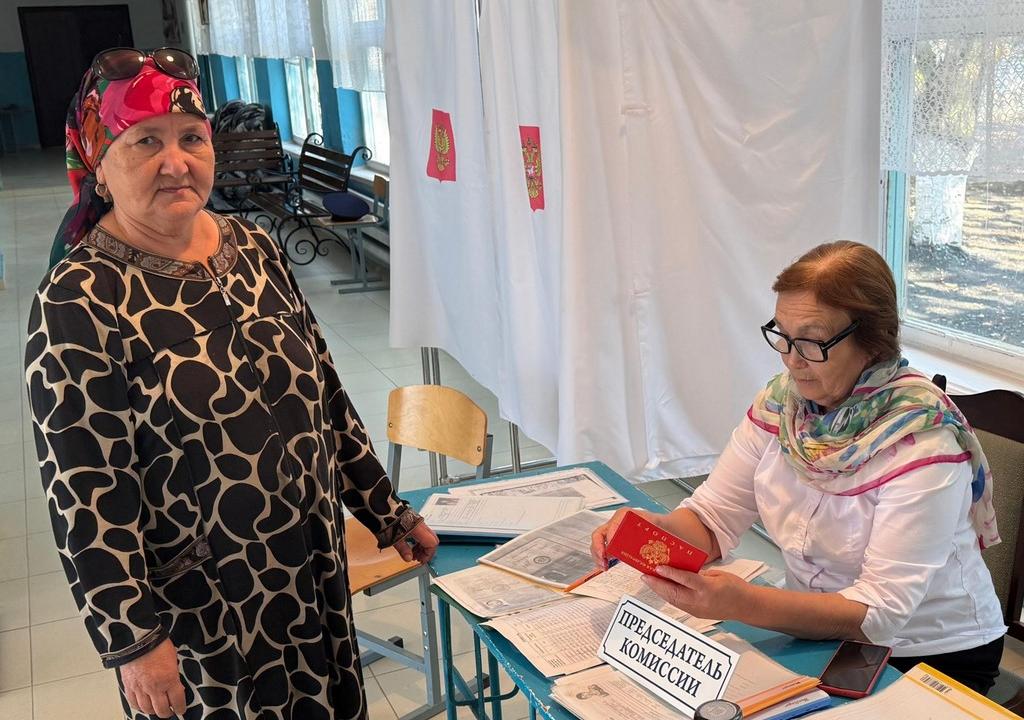 Родители участников СВО в Кизлярском районе проголосовали на выборах