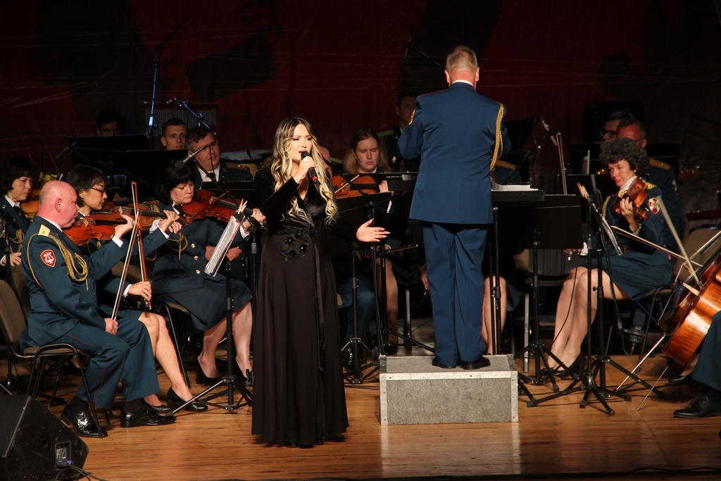 Образцово-показательный оркестр войск Росгвардии открыл фестиваль «Дагестанские фанфары»