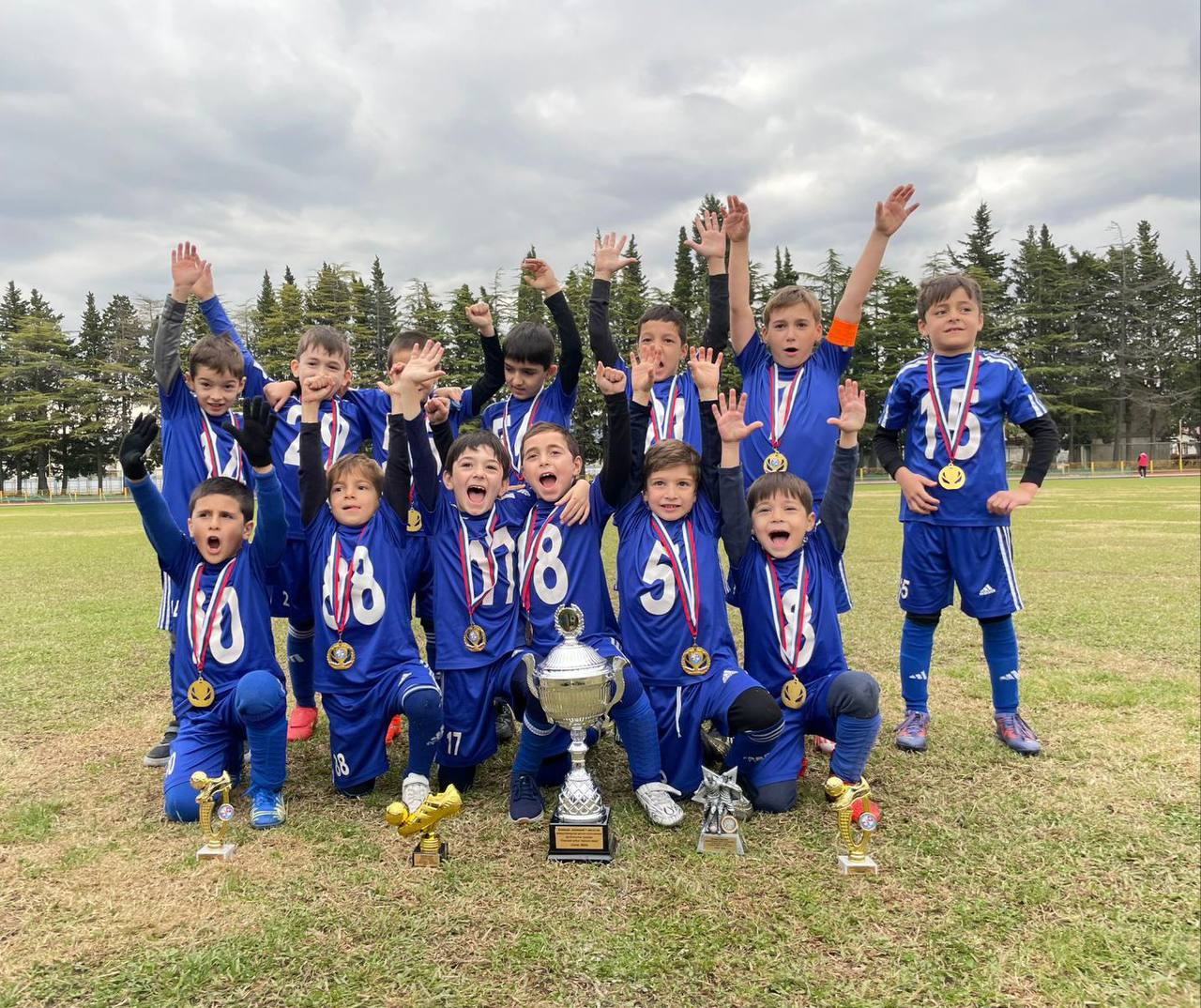 Дагестанские футболисты – победители международного турнира в Сочи