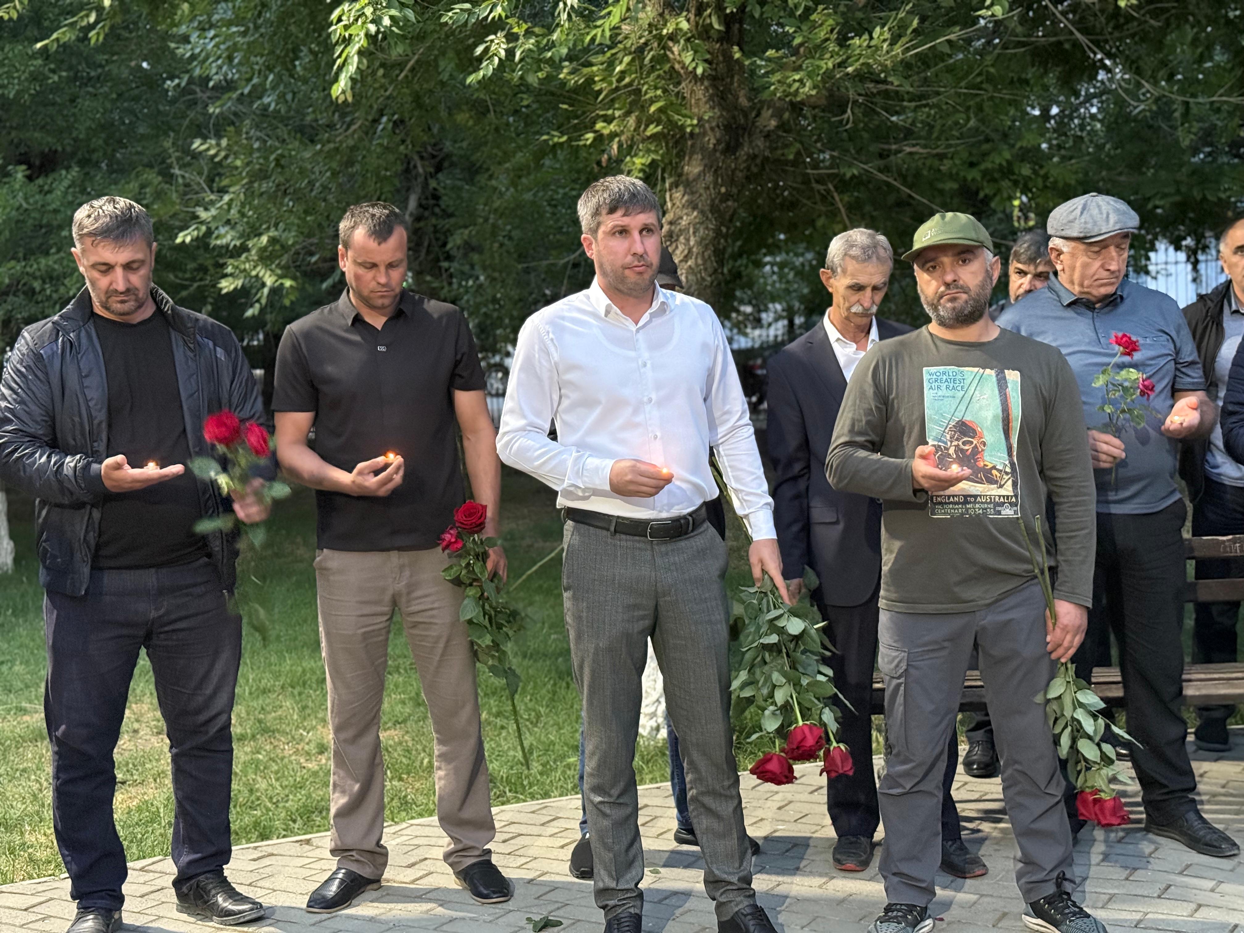 В Тарумовке прошли памятные мероприятия, посвященные Дню памяти и скорби