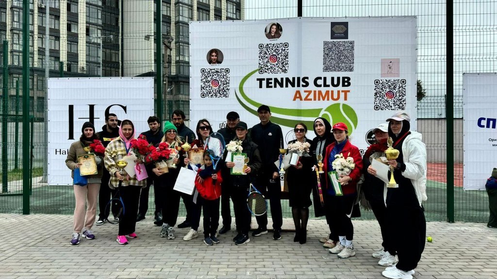 В Каспийске состоялся женский турнир по теннису «Каспийская ракетка»