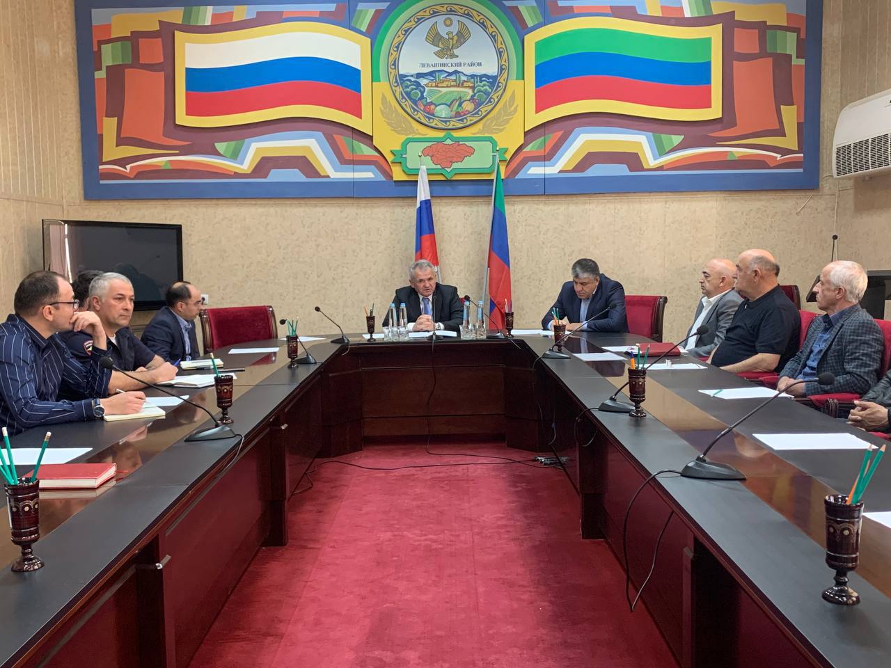 Подготовку к празднованию 95-летия Магомедали Магомедова обсудили в Левашинском районе