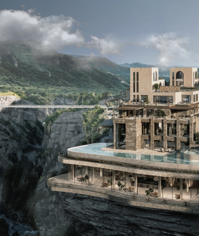 Проект гостиницы «Кара-Койсу» в Дагестане удостоен Гран-при конкурса «Архитавр» 