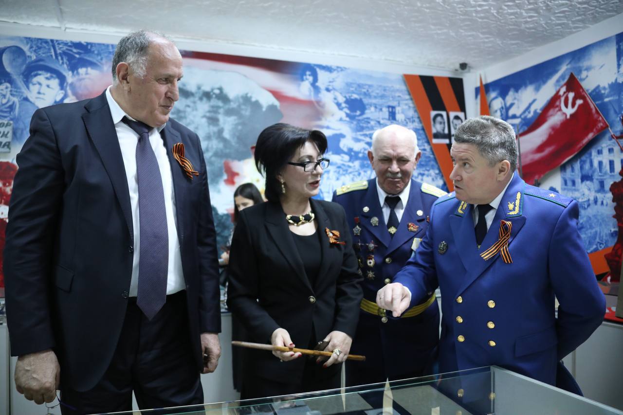 Прокурор Дагестана принял участие в патриотической акции «Вахта памяти»