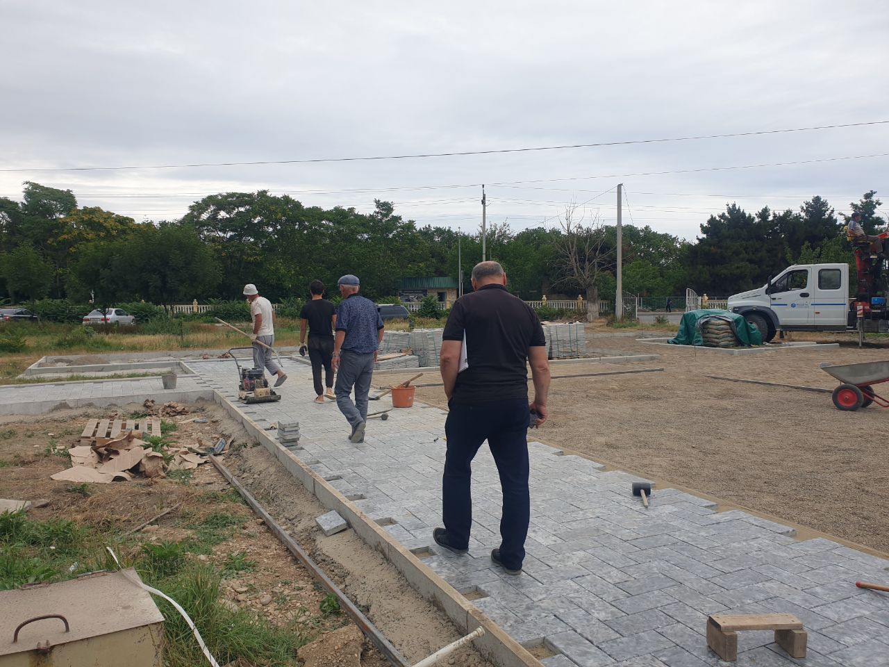 В Каякентском районе продолжается преображение общественных пространств