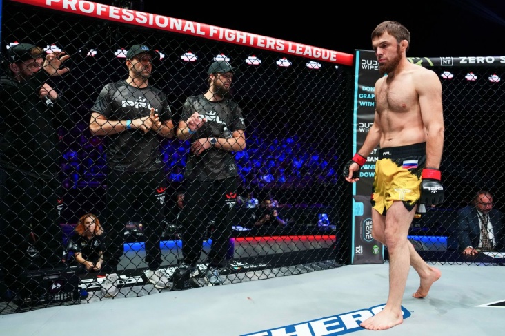 Магомед «Тигр» Магомедов проиграл нокаутом на турнире PFL в Дубае