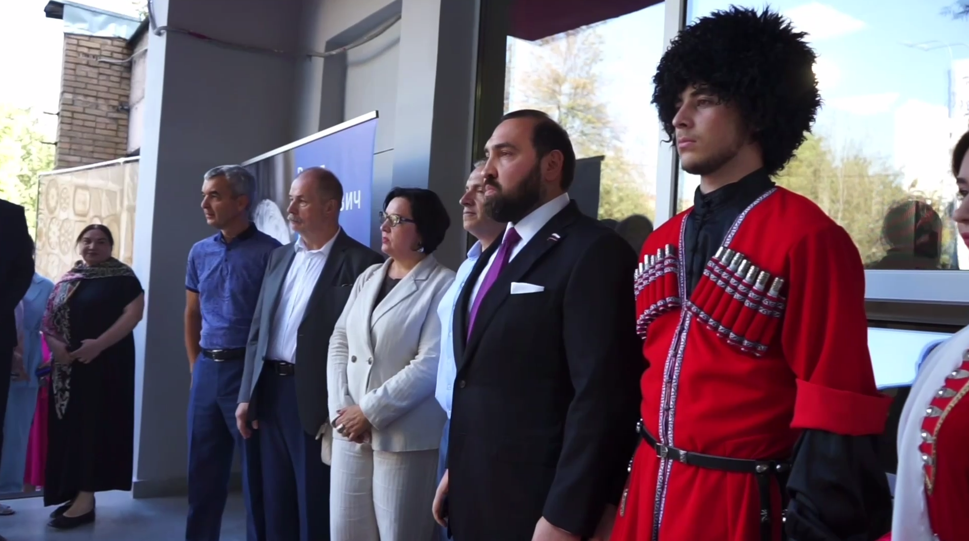 Султан Хамзаев посетил открытие библиотеки имени Расула Гамзатова в Москве