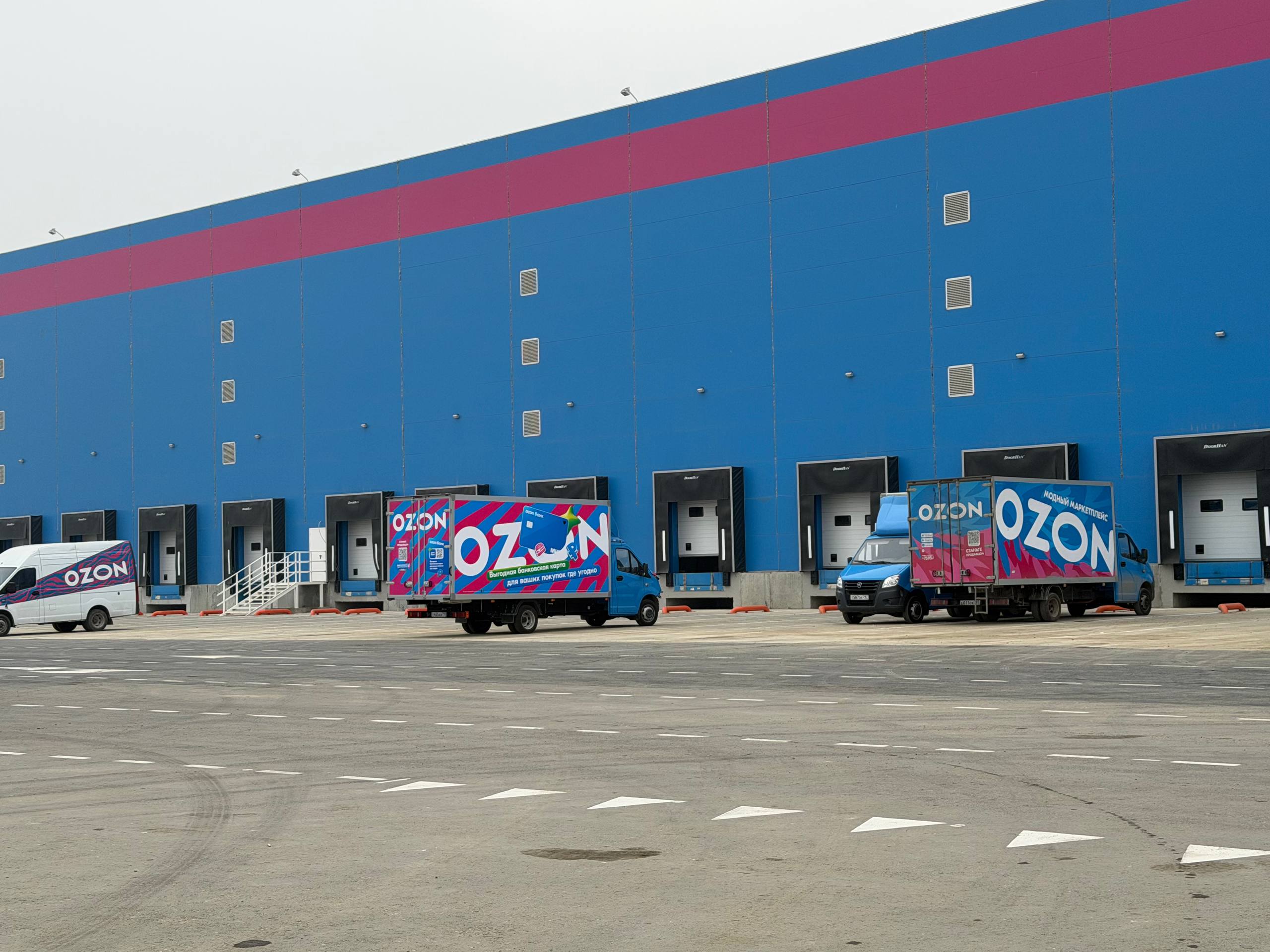 Первую очередь крупнейшего на Кавказе склада OZON запустили в Дагестане