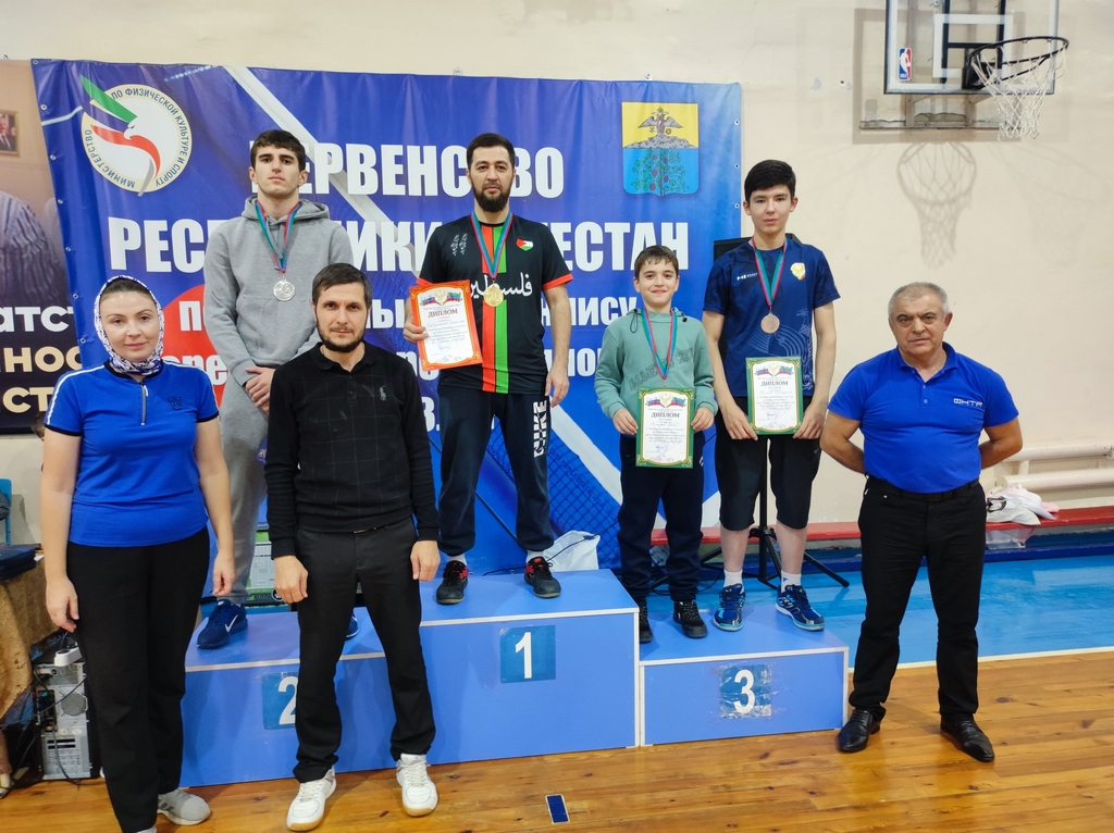 Чемпионат Дагестана по настольному теннису состоялся в Кизляре