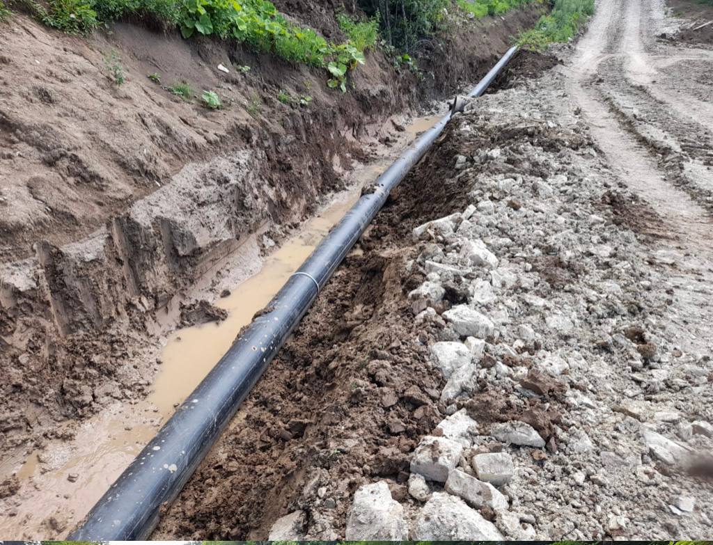 Водовод подвели к сёлам Гуни и Гостала Казбековского района