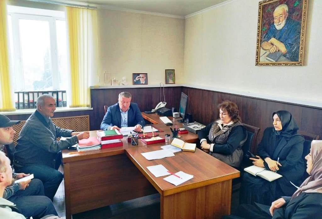 В Гунибском районе прошло заседание совета Движения Первых