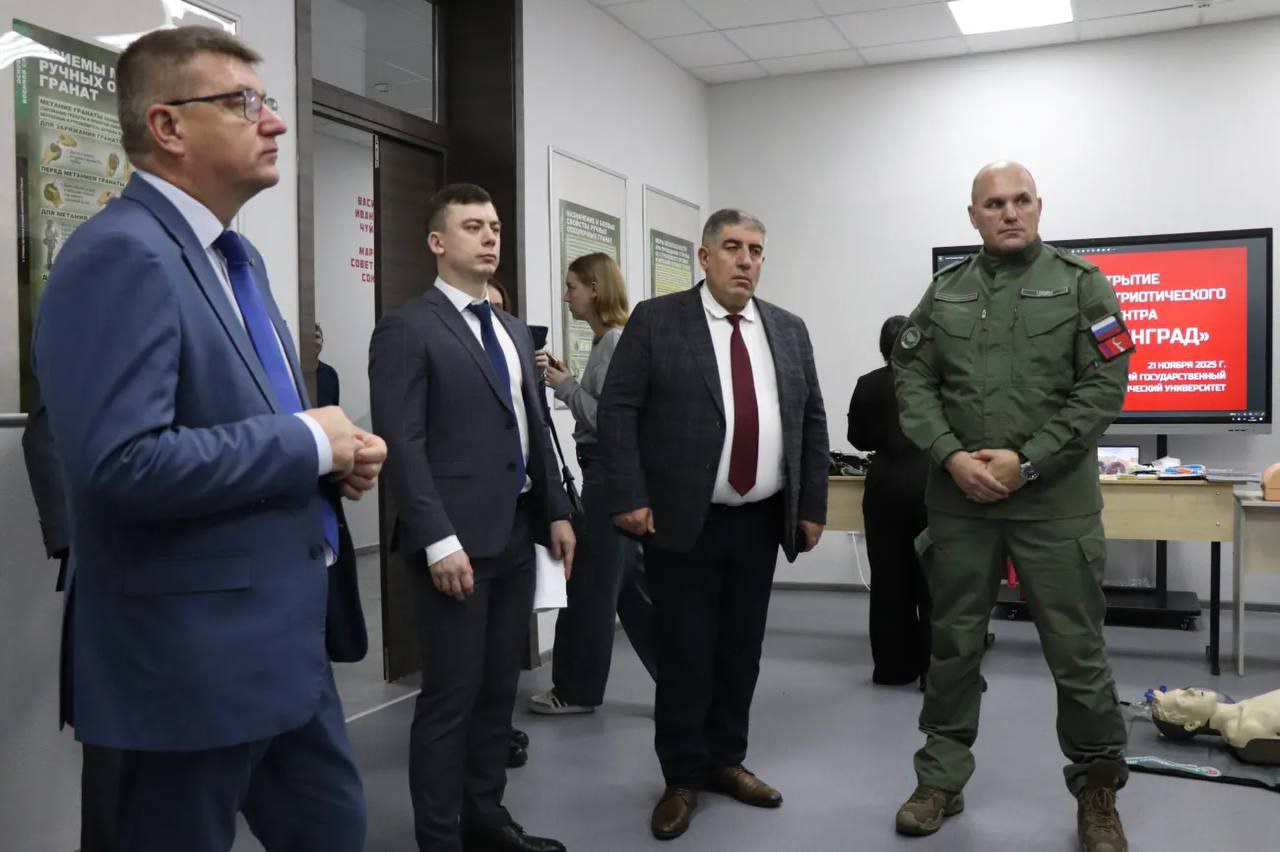 Ректор ДГПУ принял участие в открытии Центра «Сталинград» в Волгограде