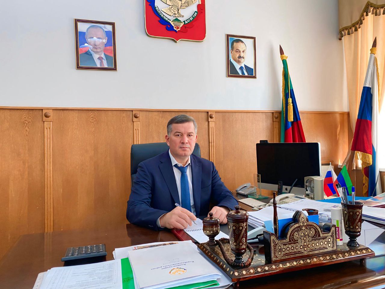 Глава Карабудахкентского района Махмуд Амиралиев: «Взаимодействие "Единой России" и ВАРМСУ должно дать импульс развития МСУ»