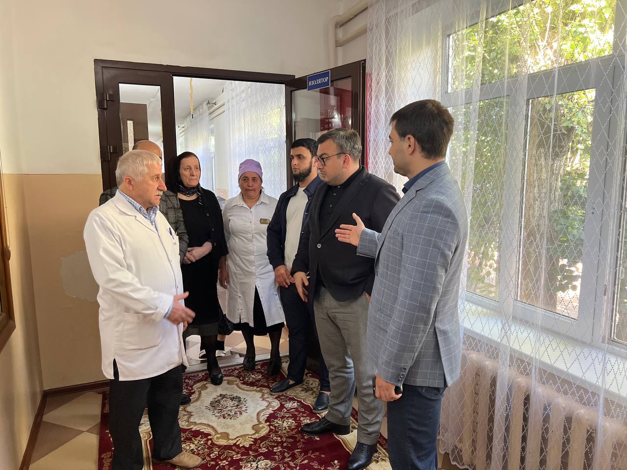 Магомедзагид Кихасуров посетил психоневрологический интернат «Казанищенский» в Буйнакском районе